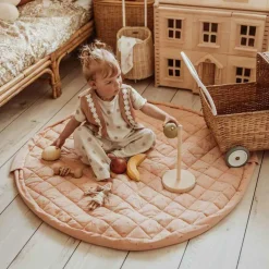 Tapis de jeu 2 en 1 Noomad Organic Soft Fleuri