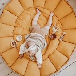 Tapis de jeu 3 en 1 Organic Coco Moutarde