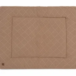 Tapis de jeu Check Knit Biscuit (75 x 95 cm)