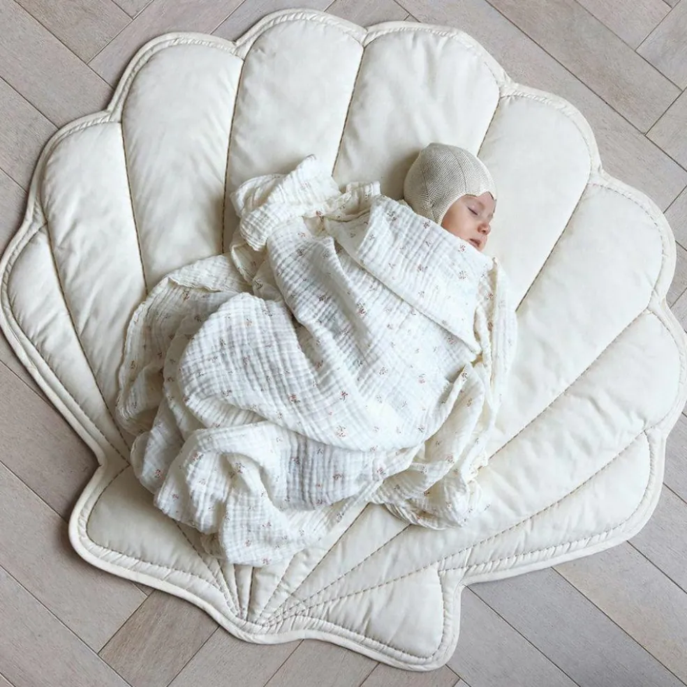 Tapis de jeu coquillage Amande