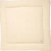 Tapis de jeu en gaze de coton Vanille (100 x 100 cm)