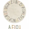 Tapis de jeu lavable ABC couleur et lettres