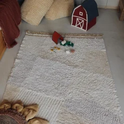 Tapis de jeu lavable Farm Fields (120 x 170 cm)