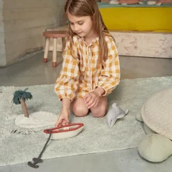 Tapis de jeu lavable Waves (90 x 130 cm)