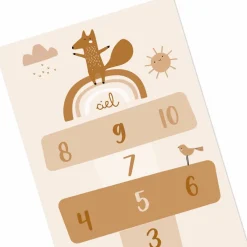 Tapis de jeu Marelle Edgar le renard