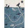 Tapis de jeu rectangulaire Deep Blue (123 x 180 cm)