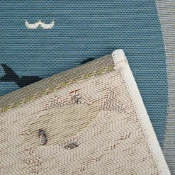 Tapis de jeu rectangulaire Deep Blue (123 x 180 cm)