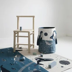 Tapis de jeu rectangulaire Deep Blue (123 x 180 cm)