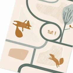 Tapis de jeu Route Edgar le renard