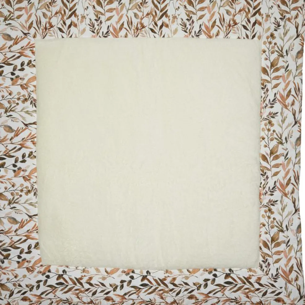 Tapis de jeu réversible Caramel forest (100 x 100 cm)