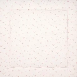 Tapis de jeu réversible Lovely blossom (100 x 100 cm)