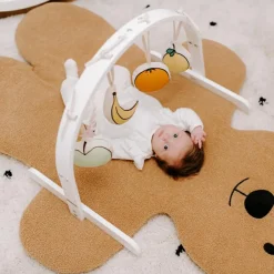 Tapis de jeu Teddy bear ours beige (150 x 109 cm)