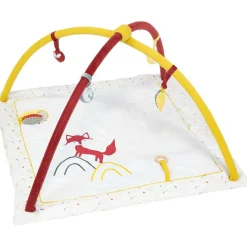 Tapis d'éveil Cache-cache en forêt (100 x 100 cm)