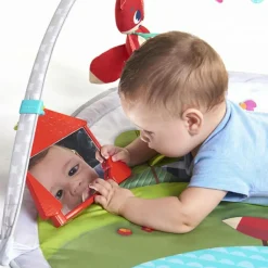 Tapis d'éveil Gymini Dynamic Dans la Prairie (110 x 90 cm)