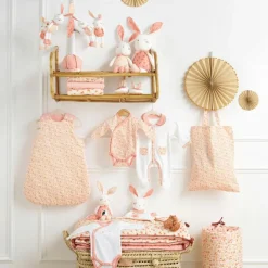 Tapis d'éveil lapin Esmée (100 x 100 cm)