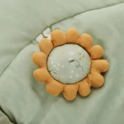 Tapis d'éveil ouatiné soft boa avec arche de jeux vert