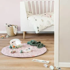 Tapis d'éveil Tiny farm Rose