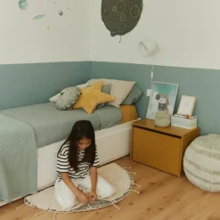 Tapis en coton lavable Moon Multishape (100 Ø cm)