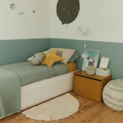 Tapis en coton lavable Moon Multishape (100 Ø cm)