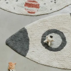 Tapis en coton lavable Rocket (85 x 135 cm)