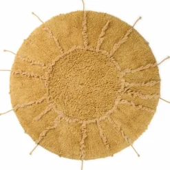 Tapis en coton lavable Solar Multishape (100 Ø cm)