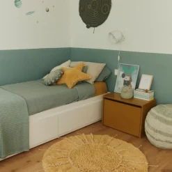 Tapis en coton lavable Solar Multishape (100 Ø cm)