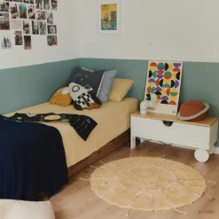 Tapis en coton lavable Solar Multishape (100 Ø cm)