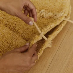 Tapis en coton lavable Solar Multishape (100 Ø cm)