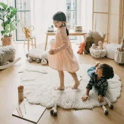 Tapis en laine Pink Nose Sheep (120 x 170 cm)