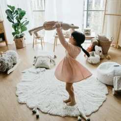 Tapis en laine Pink Nose Sheep (120 x 170 cm)