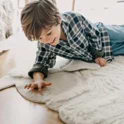 Tapis en laine Pink Nose Sheep (120 x 170 cm)