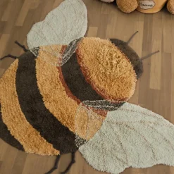 Tapis lavable Abeille (115 x 150 cm)