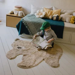 Tapis lavable Bear (120 x 122 cm)