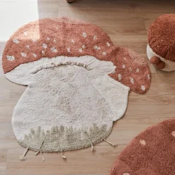 Tapis lavable Bolet (120 x 120 cm)