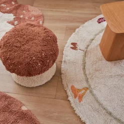 Tapis lavable Bolet (120 x 120 cm)