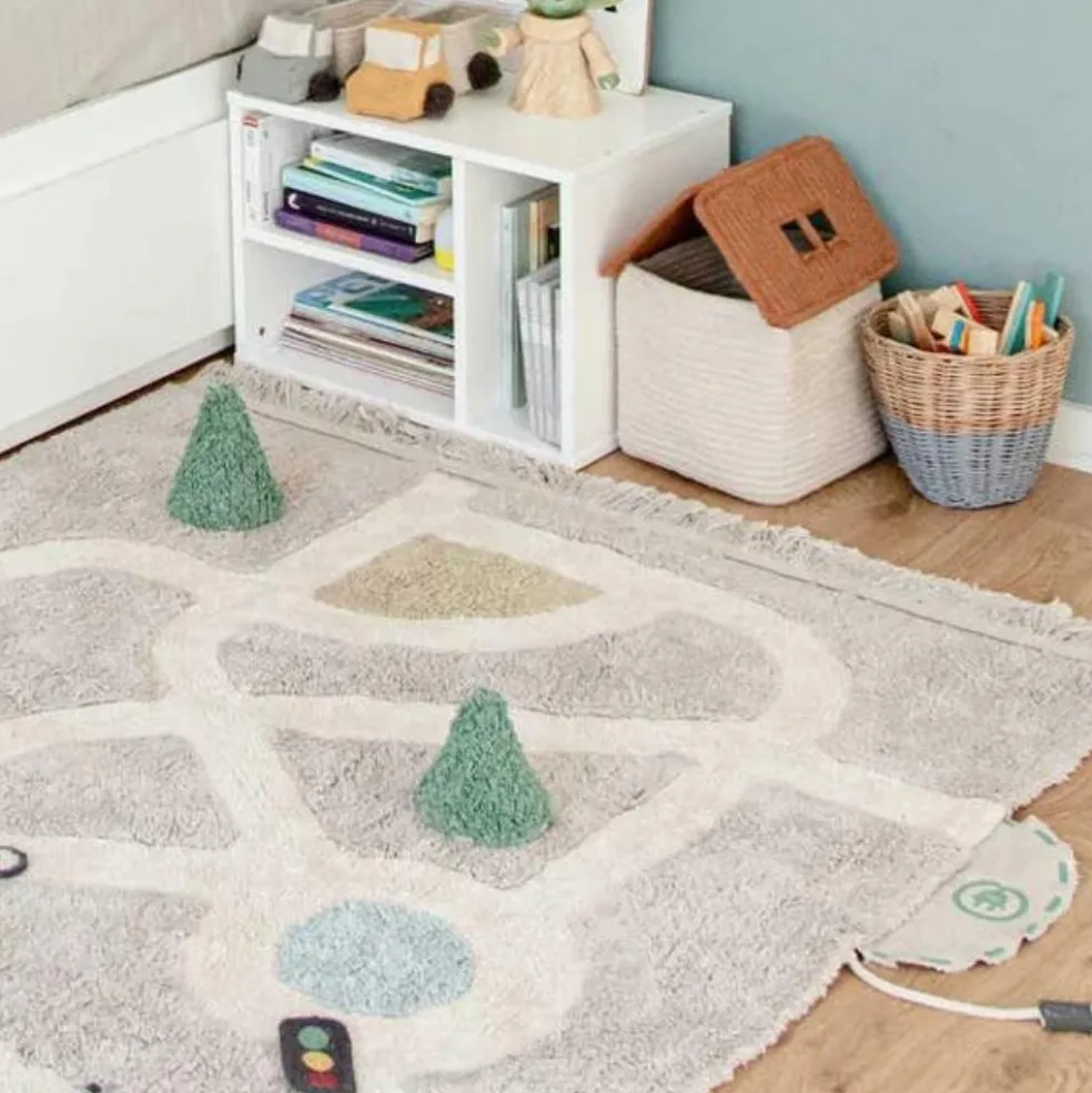 Tapis lavable circuit Eco-City (120 x 170 cm)