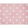 Tapis lavable Etoiles rose (120 x 160 cm)