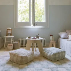 Tapis lavable Kitchen Tiles bleu-vert (120 x 160 cm)