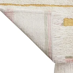 Tapis lavable Lanes vintage nude (90 x 130 cm)