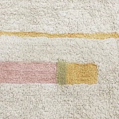 Tapis lavable Lanes vintage nude (90 x 130 cm)