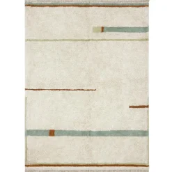 Tapis lavable Lanes vintage blue (140 x 200 cm)