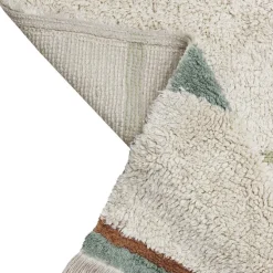 Tapis lavable Lanes vintage blue (140 x 200 cm)