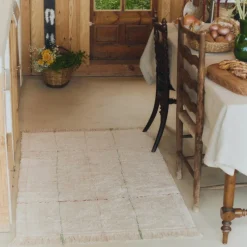 Tapis lavable Lignes de couleurs (90 x 130 cm)