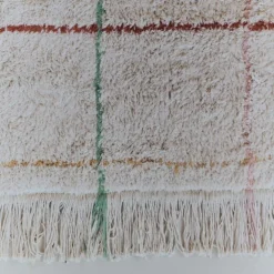 Tapis lavable Lignes de couleurs (90 x 130 cm)