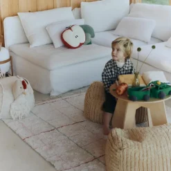 Tapis lavable Lignes de couleurs (140 x 200 cm)