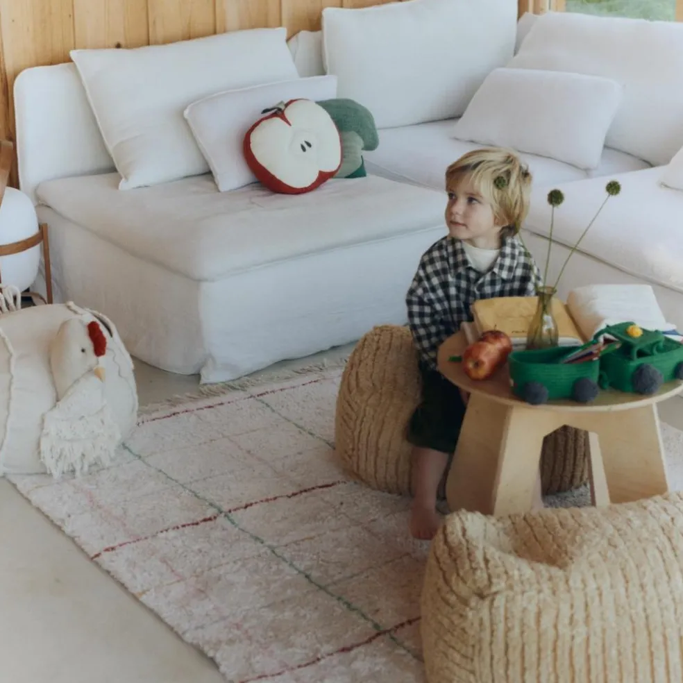 Tapis lavable Lignes de couleurs (140 x 200 cm)