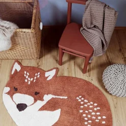 Tapis lavable loup Little Wolf (70 x 110 cm)