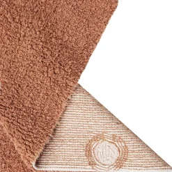 Tapis lavable Mini Dot Chestnut (100 x 150 cm)