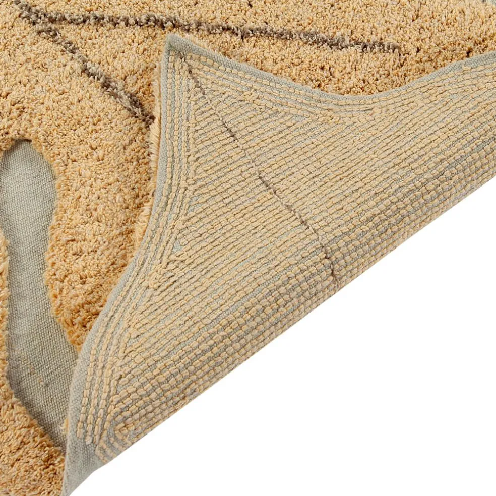 Tapis lavable Monstera miel (120 x 180 cm)