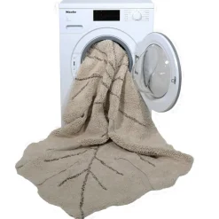 Tapis lavable Monstera natural (120 x 180 cm)